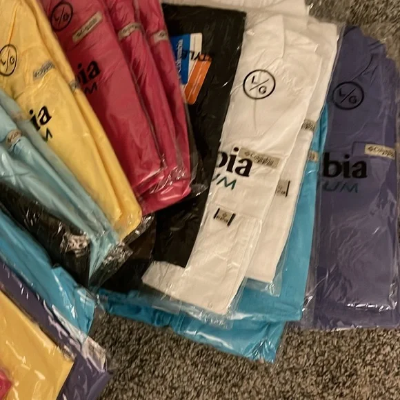 Columbia button down short sleeve top Omni shade protection size L - Picture 6 of 6